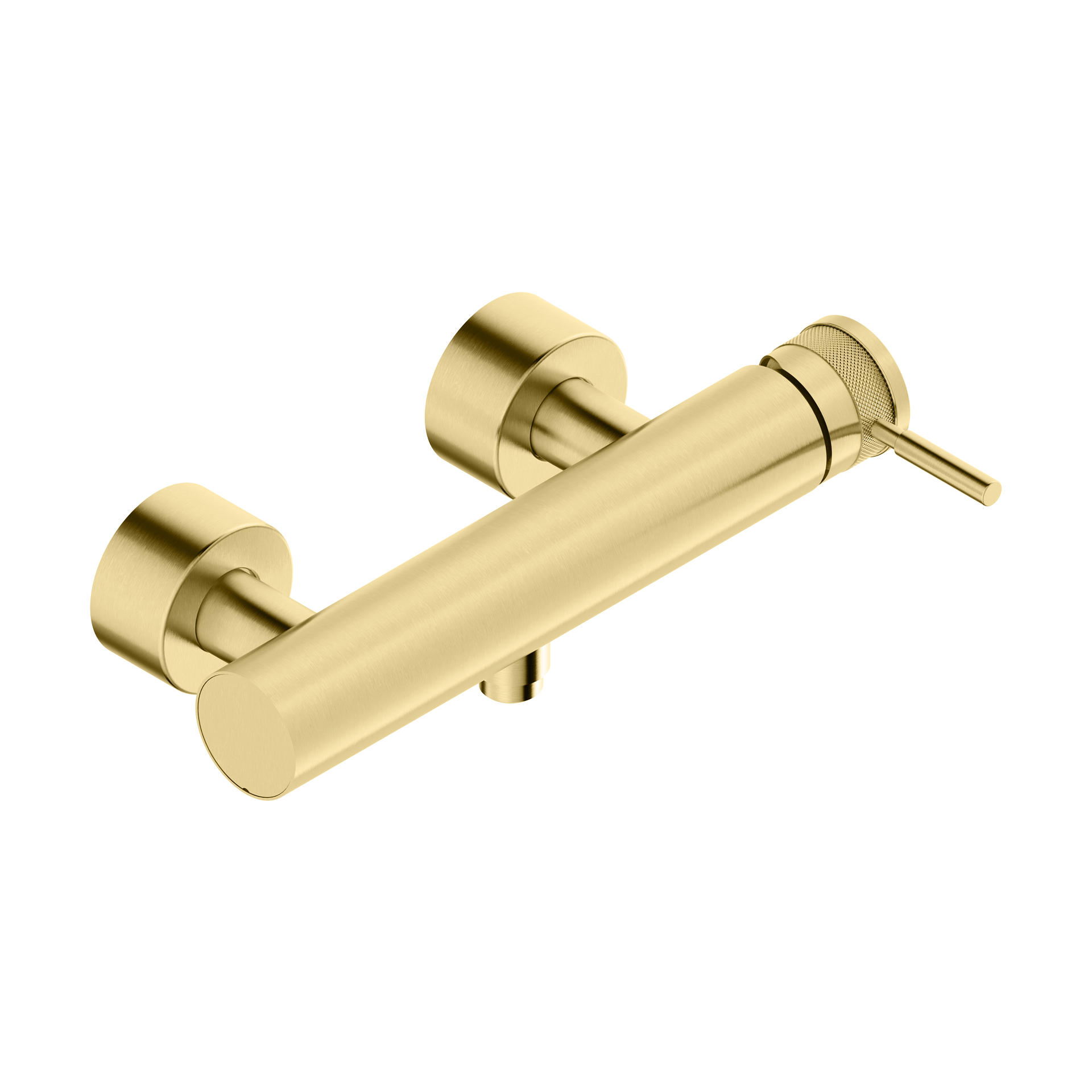 Tubico Volga miscelatore esterno per doccia in acciaio inox 316L oro Made in Italy T84081G