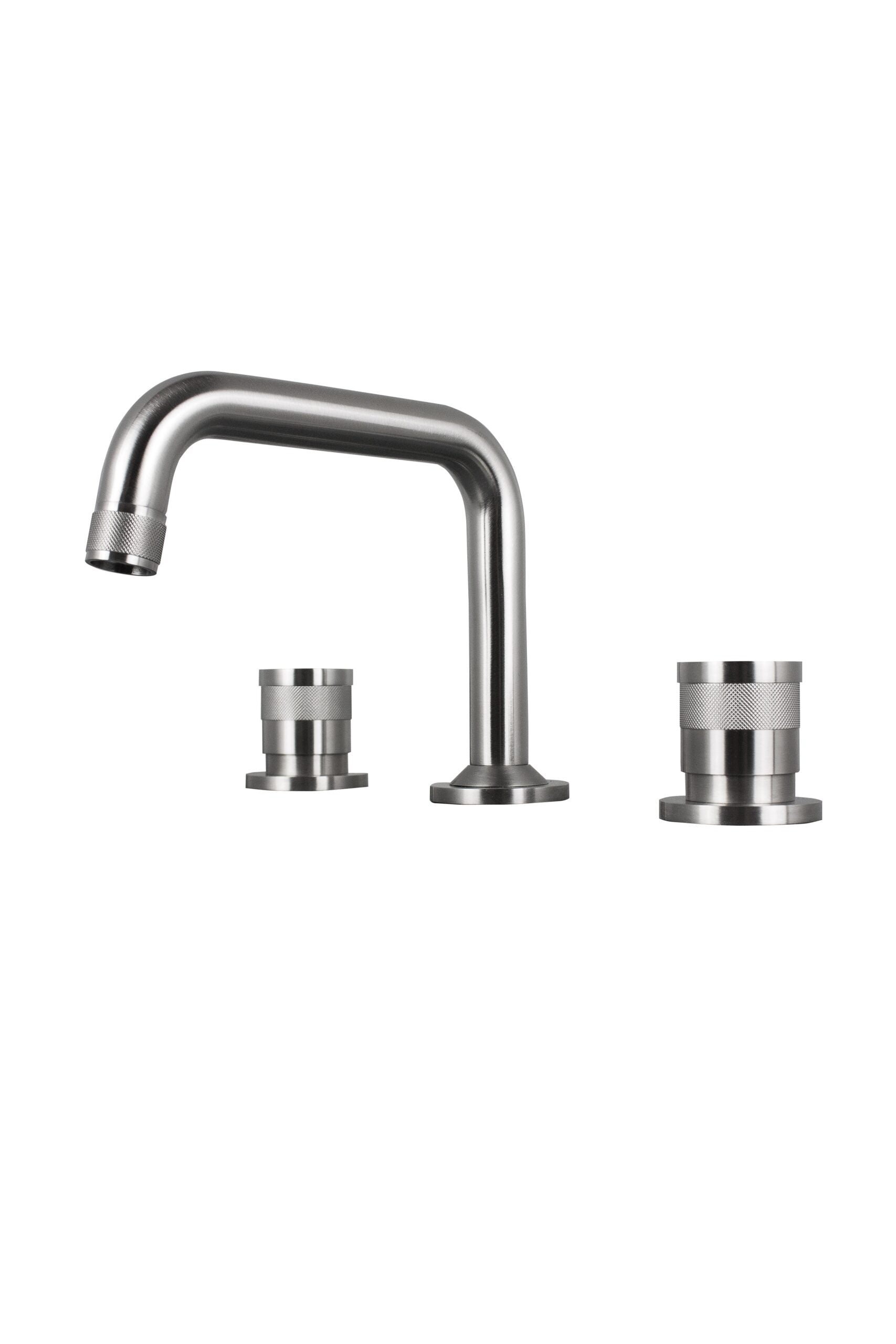 Tubico Volga Miscelatore per lavabo 3 fori in acciaio inox 316L rame Made in Italy T84109C