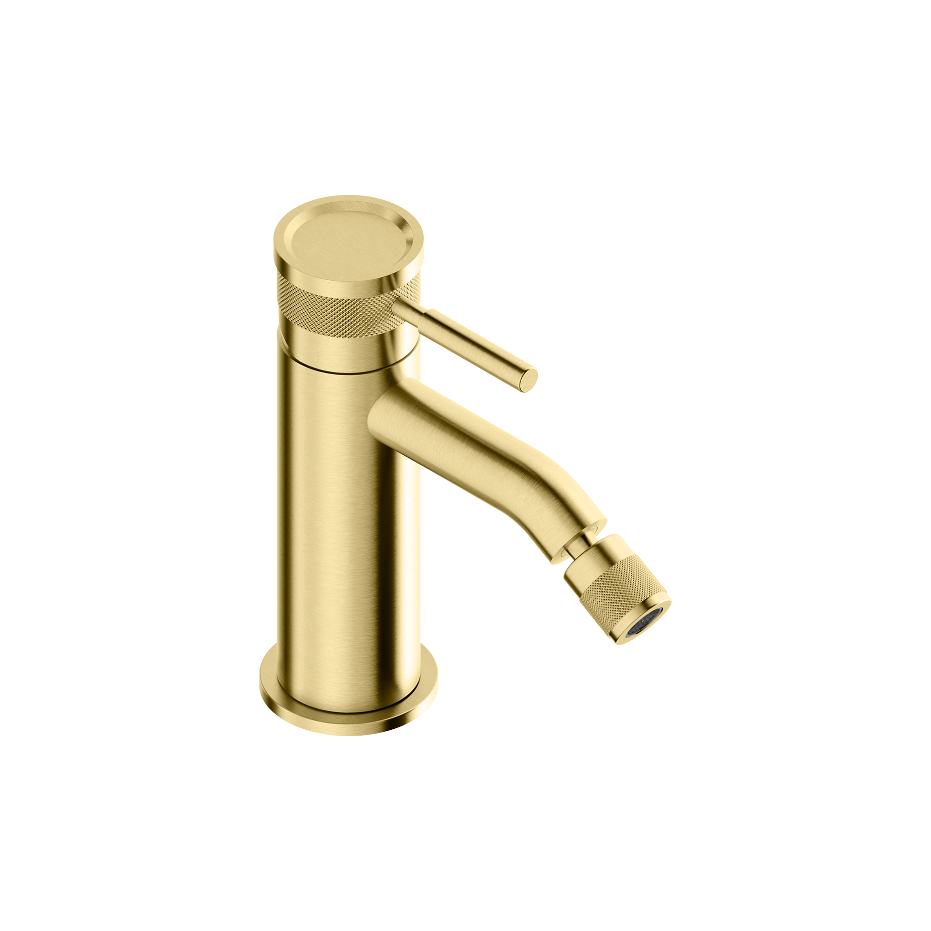Mitigeur de bidet Tubico Volga en acier inoxydable 316L doré fabriqué en Italie T84274G