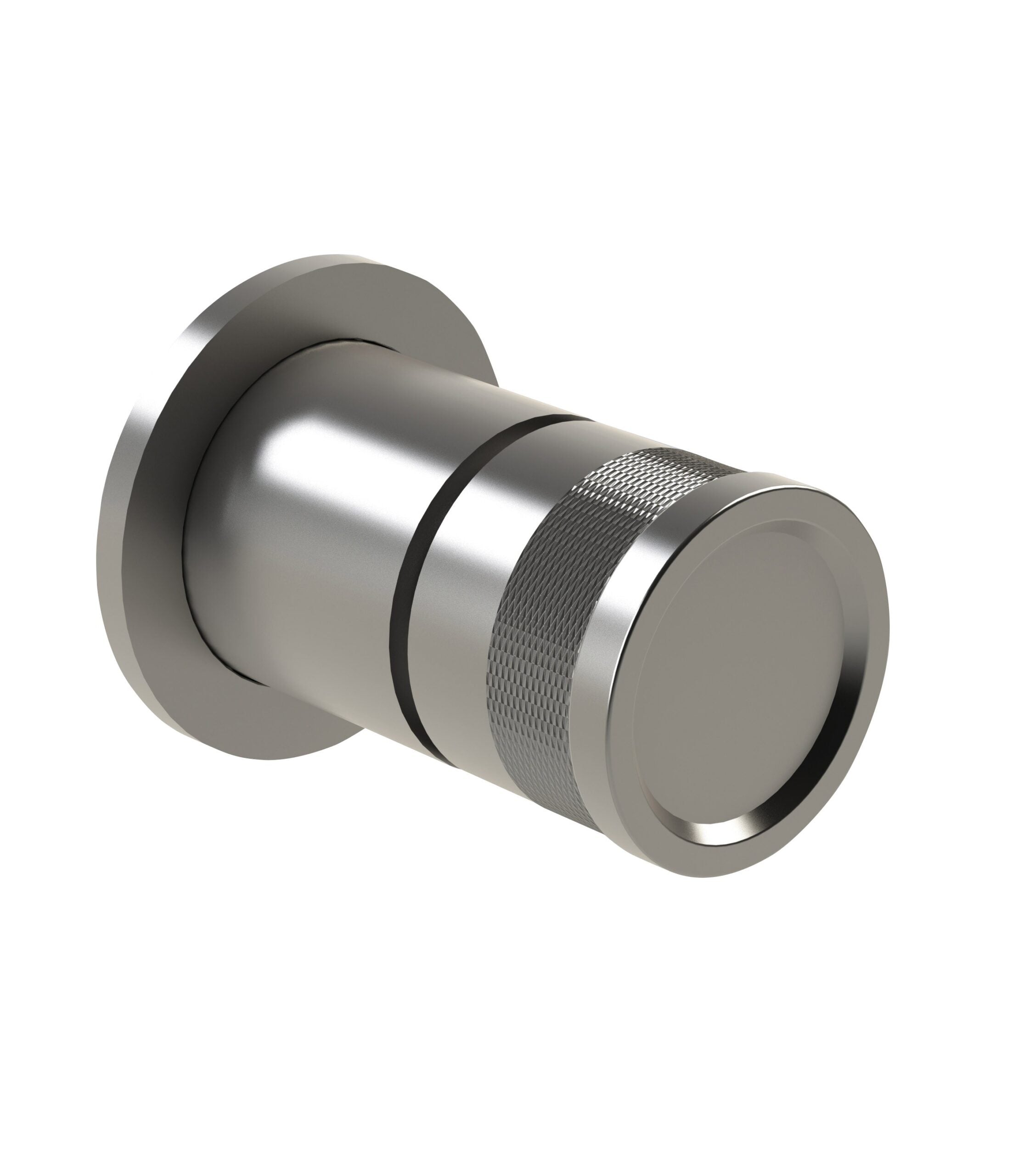 Tubico Deviatore rotativo ad incasso 3 vie con stop in acciaio inox 316L - Black PVD - T84153B