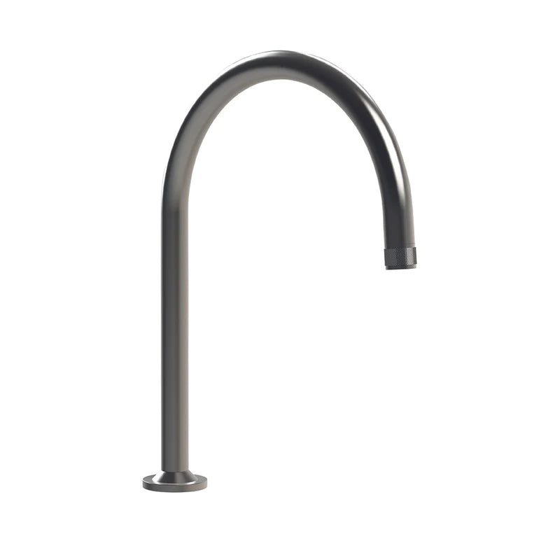 Tubico Volga bocca di erogazione ad arco in acciaio inox 316L oro Made in Italy T84190G