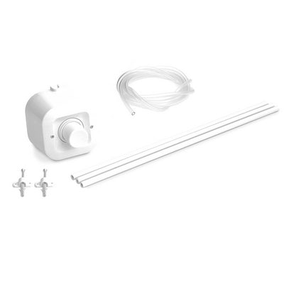 BOUTON PNEUMATIQUE EXTERNE BLANC