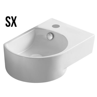 LAVABO A PARETE MOD. LP92 CM 40.5 X 27