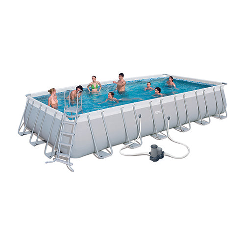 PISCINE HORS SOL RECTANGULAIRE POWER STEEL FRAME