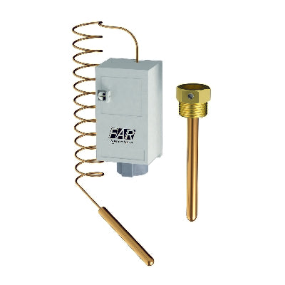 THERMOSTAT AVEC CAPILLAIRE DE REGULATION PROTEGE