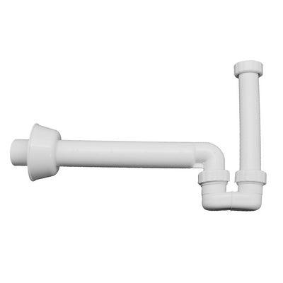 SIPHON POUR DRAIN DE BIDET EN PP BLANC