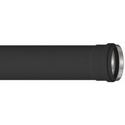 TUBE ALUMINIUM NOIR H. 3000 MM