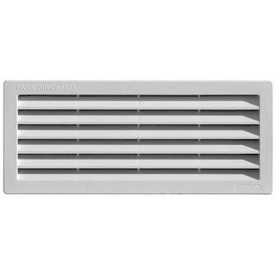 GRILLE ENCASTRÉE AVEC MAILLE L. 254 X H. 108 MM