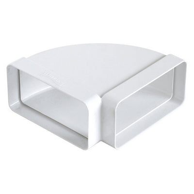 COUDE HORIZONTALE FF EN ABS POUR TUBE RECTANGULAIRE