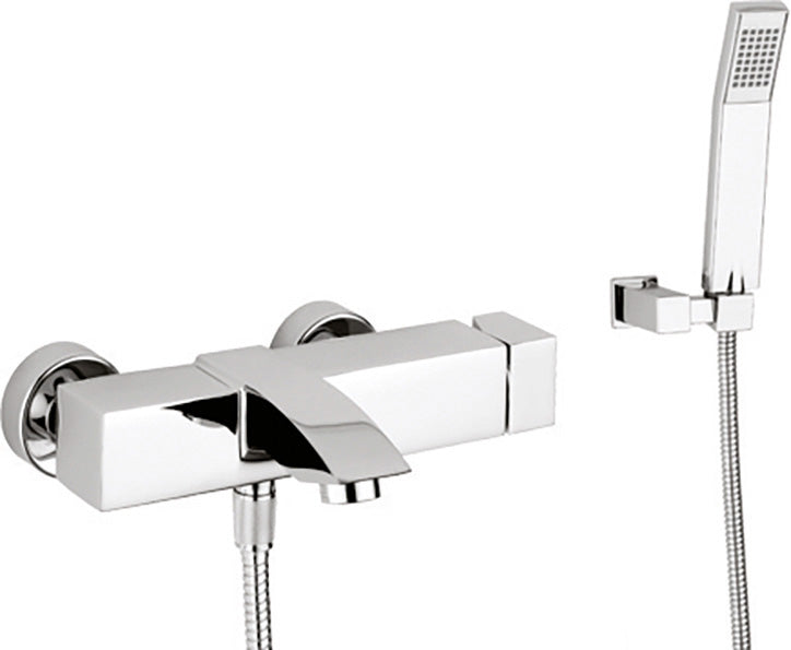 Paffoni Level rubinetto miscelatore vasca con accessori cod. LEC023CR