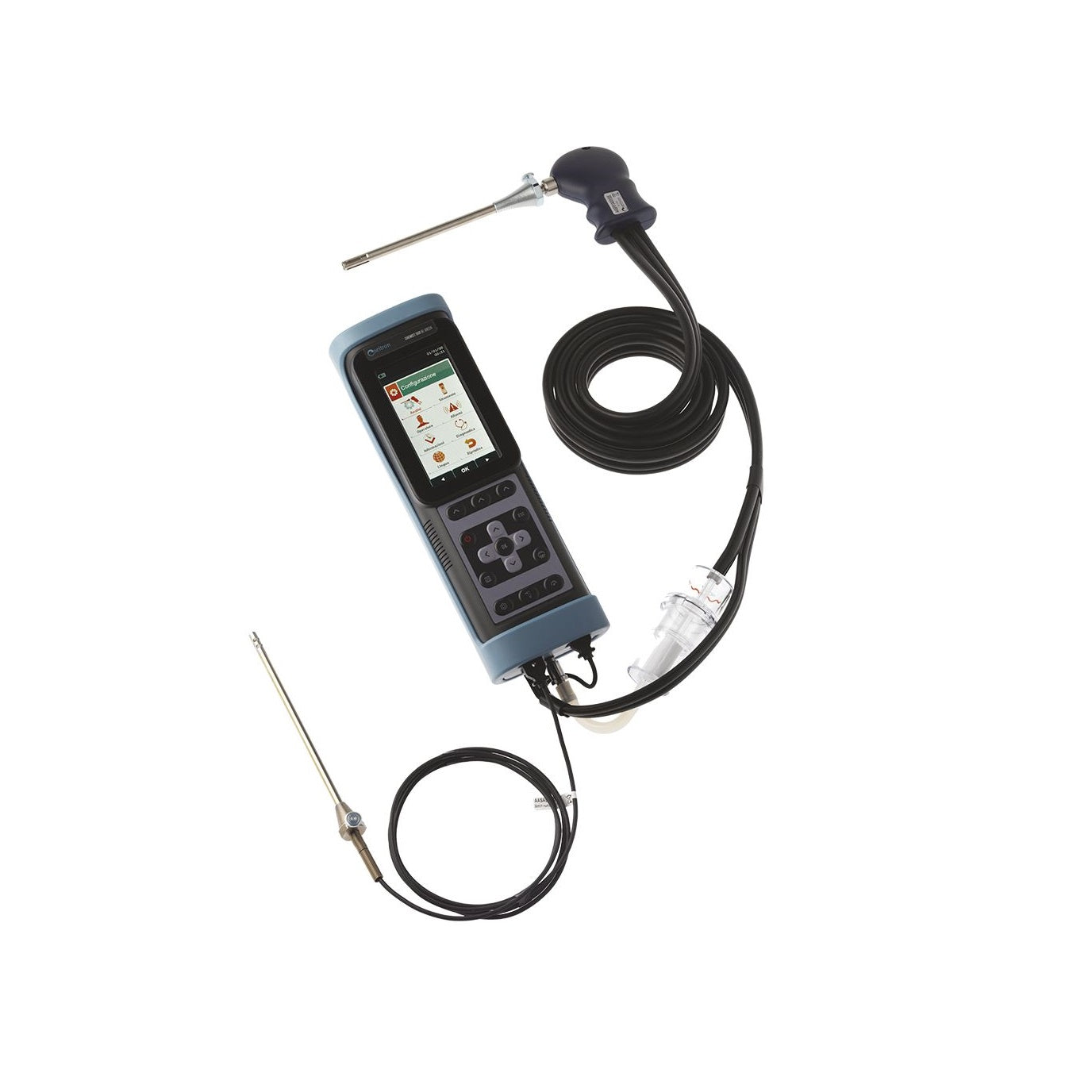 Seitron Chemist 504 BE GREEN analizzatore di combustione fumi a 4 celle