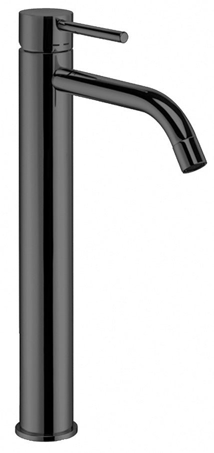 Paffoni Light Black rubinetto miscelatore lavabo alto nero opaco